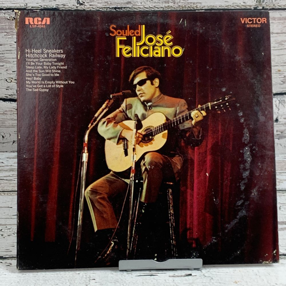 José Feliciano – Souled [LP 1968] RCA‎ Victor LSP-4045 Vinyl Record Excellent